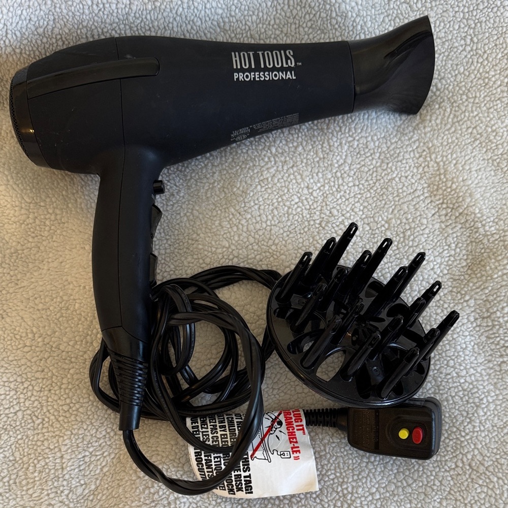 Hot Tools Professional Black Hair Dryer